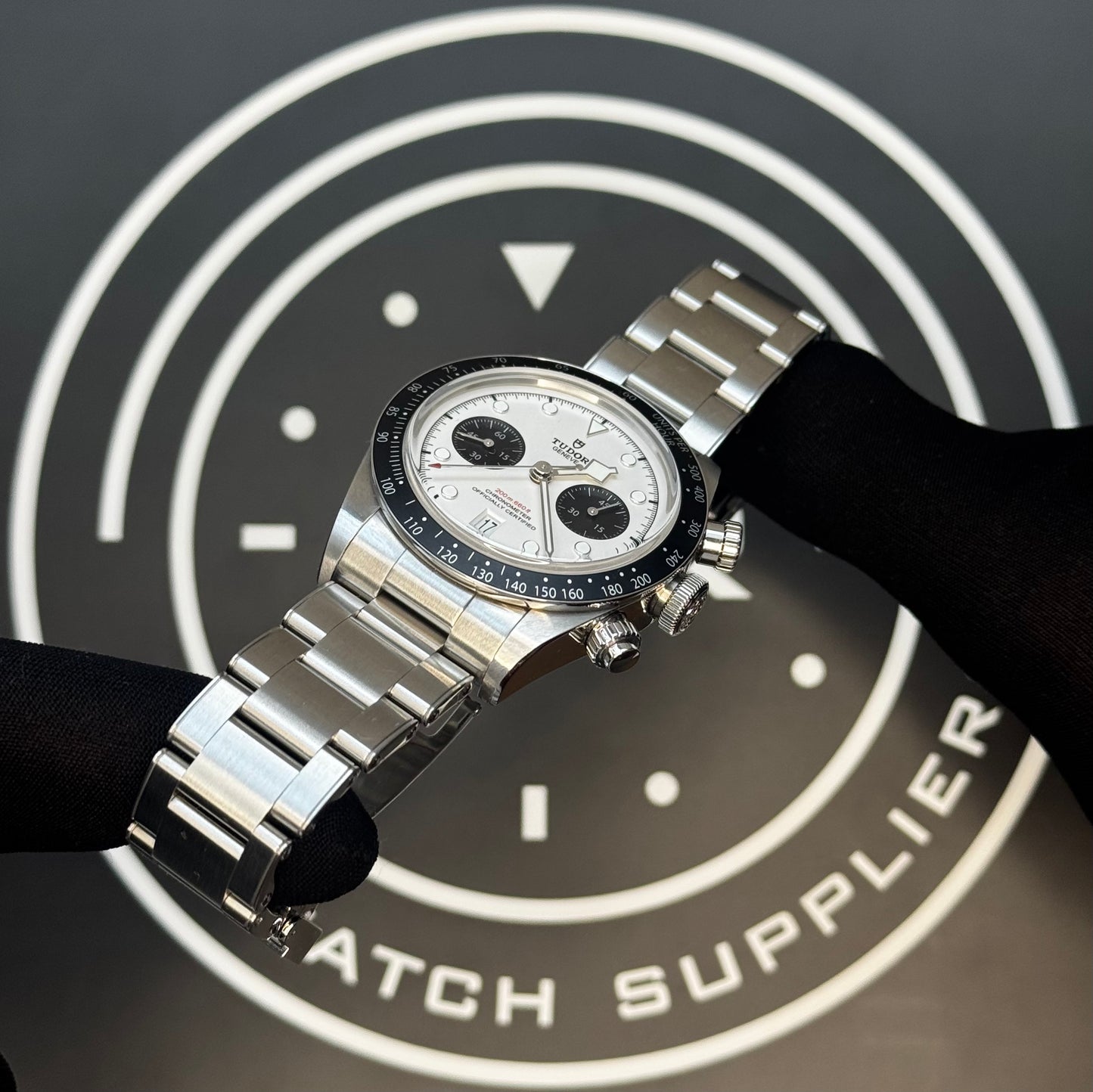 Tudor black bay chronograph “Panda”