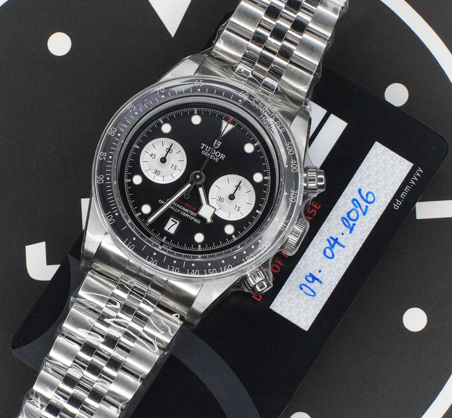 Tudor black bay chronograph ’panda’