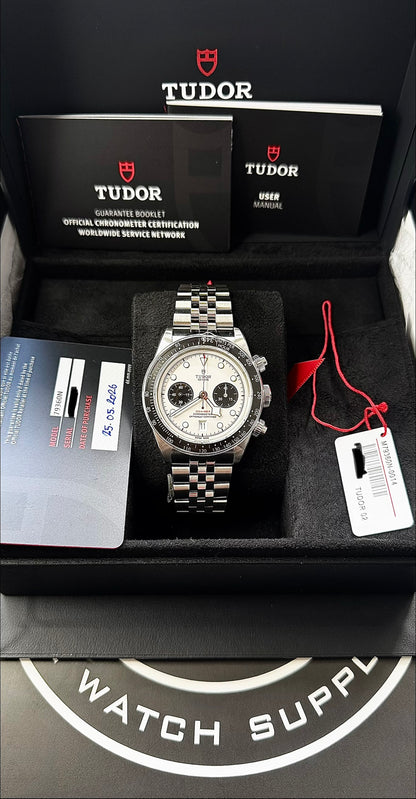 Tudor black bay chronograph “Panda”