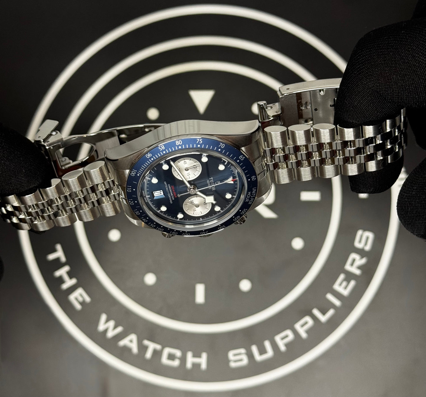 Tudor black bay chronograph